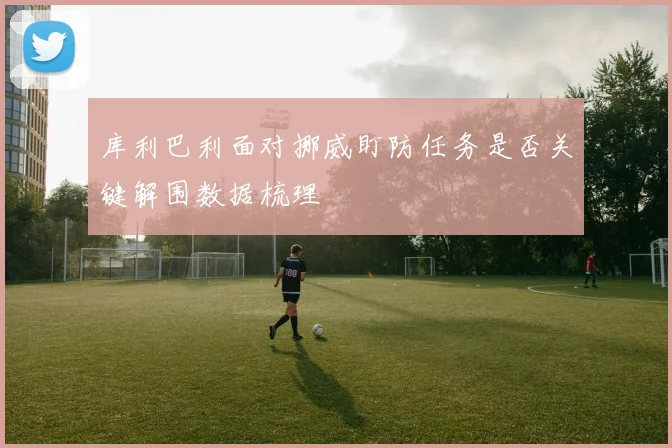 【MK体育 - MK SPORTS中国官方网站】库利巴利面对挪威盯防任务是否关键解围数据梳理