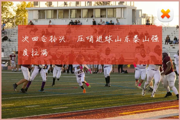 次回合孙兴慜压哨进球山东泰山强度拉满
